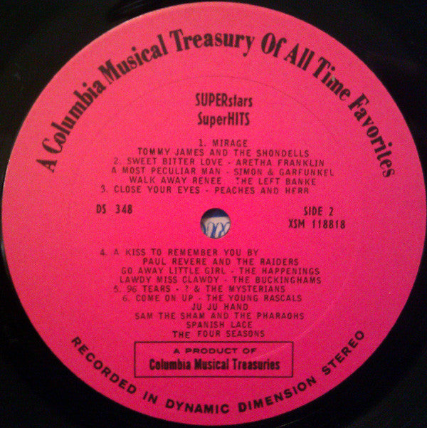 Various : Super Stars - Super Hits (LP, Comp, Club, Red)