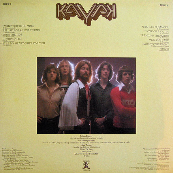 Kayak : Starlight Dancer (LP, Comp, San)