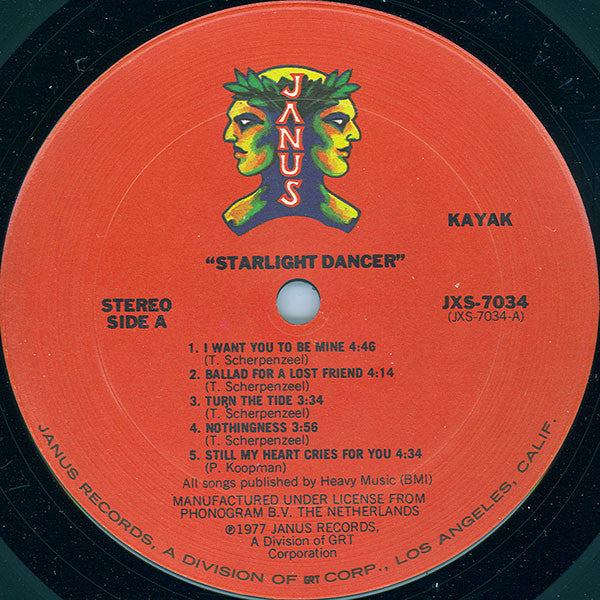 Kayak : Starlight Dancer (LP, Comp, San)