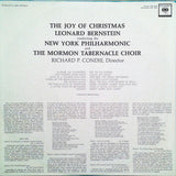 Leonard Bernstein Conducting The New York Philharmonic And Mormon Tabernacle Choir : Richard P. Condie : The Joy Of Christmas (LP, Album, San)