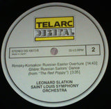 Leonard Slatkin, Saint Louis Symphony Orchestra, Pyotr Ilyich Tchaikovsky : Marche Slav (LP)