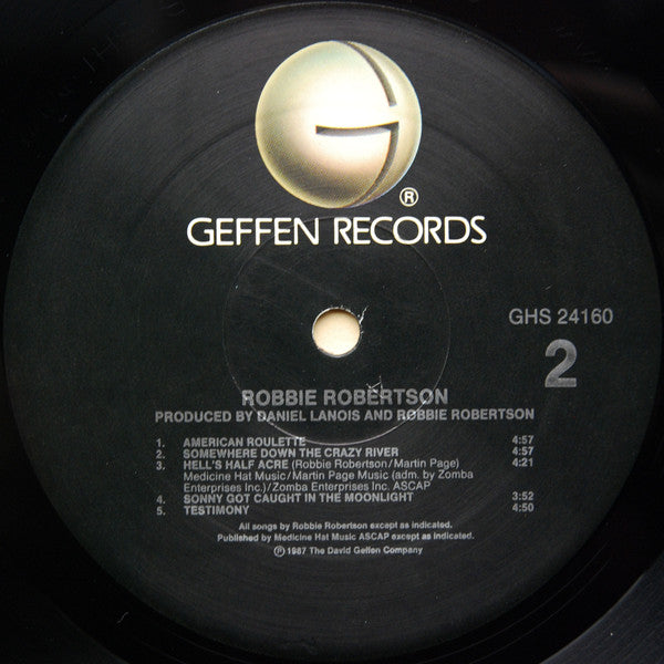 Robbie Robertson : Robbie Robertson (LP, Album, All)