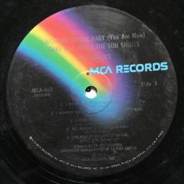 Jerry Wallace : I Wonder Whose Baby (You Are Now) / Make Hay While The Sun Shines (LP)