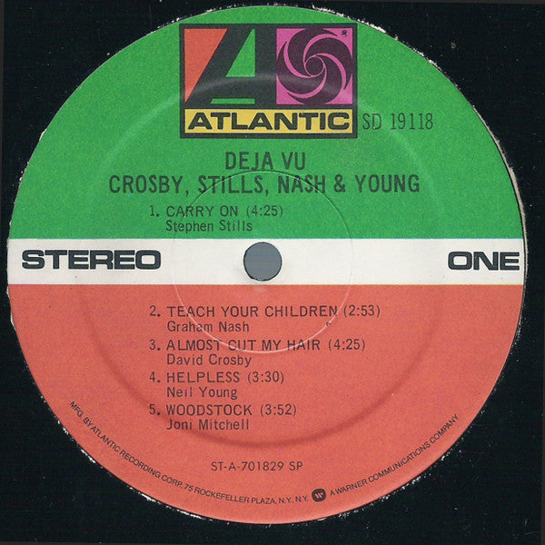 Crosby, Stills, Nash & Young : Déjà Vu (LP, Album, RE, Spe)