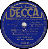 Ruby Newman And His Orchestra : Lovelight In The Starlight / Kiss Me Good-Night (Shellac, 10")