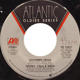 Crosby, Stills & Nash : Wasted On The Way / Southern Cross ‎ (7", Sil)
