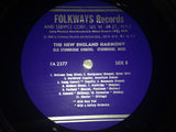 Old Sturbridge Singers : The New England Harmony: A Collection of Early American Choral Music (LP, Mono)