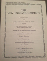 Old Sturbridge Singers : The New England Harmony: A Collection of Early American Choral Music (LP, Mono)
