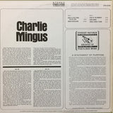 Charles Mingus : Charlie Mingus (LP, Comp, RP)