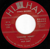 Dick Cary / Frank Sterling (2) : Cheatin' Heart / Silver Slippers (7")