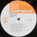Santana : Caravanserai (LP, Album, Quad, Top)