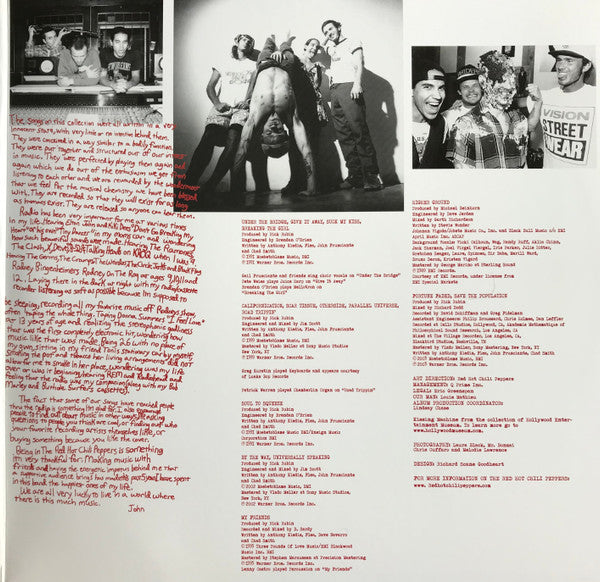 Red Hot Chili Peppers : Greatest Hits (2xLP, Comp, RE, Gat)