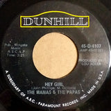 The Mamas & The Papas : Glad To Be Unhappy (7", Single)