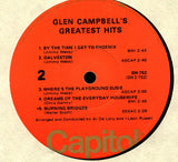 Glen Campbell : Glen Campbell's Greatest Hits (LP, Comp, Jac)
