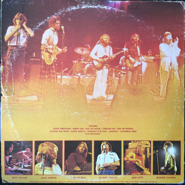 The Beach Boys : In Concert (2xLP, Album, Gat)