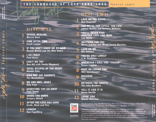 Various : Body Talk - Forever Yours (2xCD, Comp)