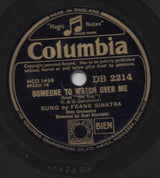 Frank Sinatra : I Dream Of You / Someone To Watch Over Me (Shellac, 10")
