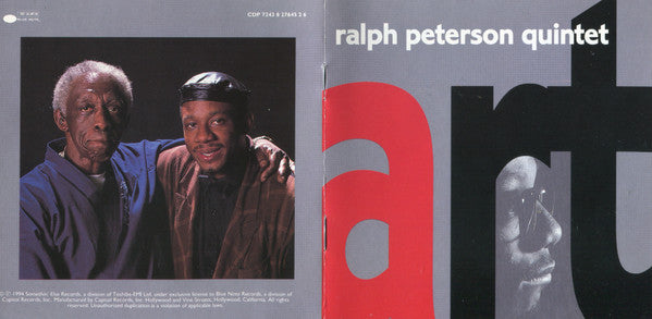 Ralph Peterson Quintet : Art (CD, Album)