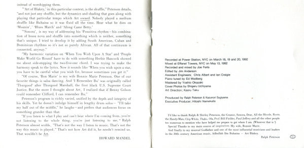 Ralph Peterson Quintet : Art (CD, Album)