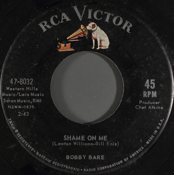 Bobby Bare : Above And Beyond (7", Single, Roc)