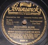 Benny Goodman's Boys : Chicago Jazz Classics (4xShellac, 10", Album)