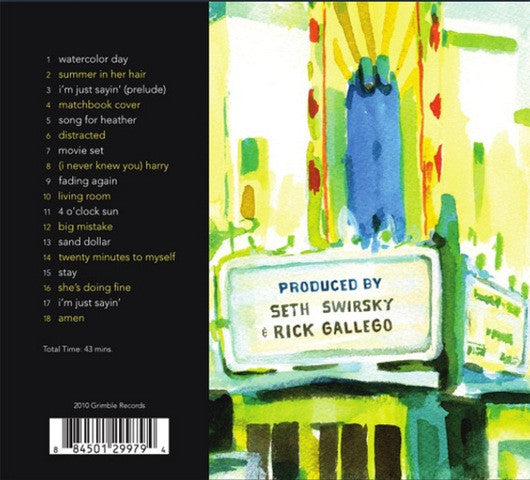 Seth Swirsky : Watercolor Day (CD, Album)
