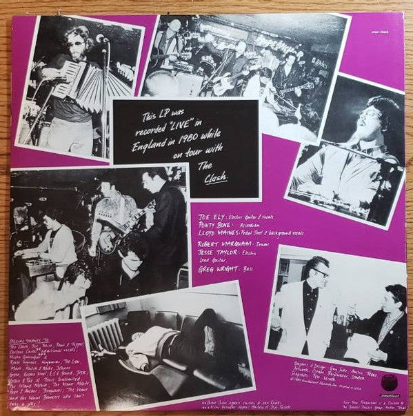 The Joe Ely Band : Live Shots (LP, Album)