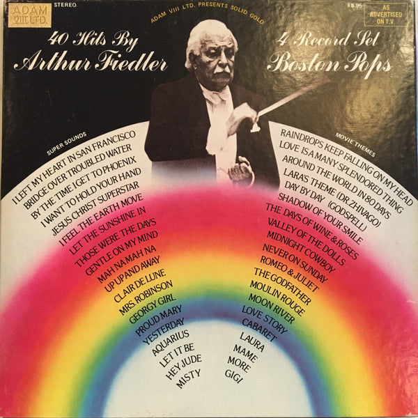 Arthur Fiedler / Boston Pops* : Solid Gold (4xLP, Comp)