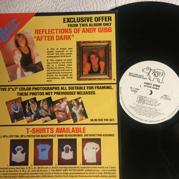 Andy Gibb : After Dark (LP, Promo, 56 )