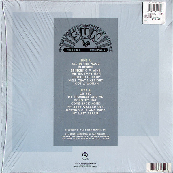 Howlin' Wolf : Best Of The Sun Records Sessions (LP, Comp, Mono, Ltd, Blu)