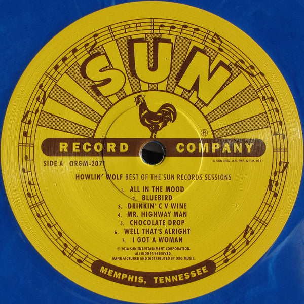 Howlin' Wolf : Best Of The Sun Records Sessions (LP, Comp, Mono, Ltd, Blu)