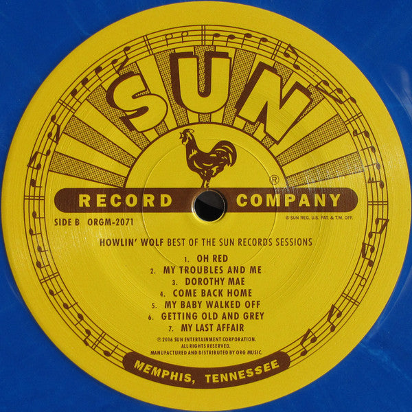 Howlin' Wolf : Best Of The Sun Records Sessions (LP, Comp, Mono, Ltd, Blu)