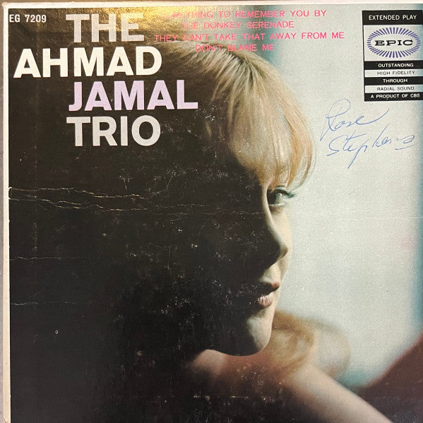 Ahmad Jamal Trio : Something To Remember You By (7", EP)