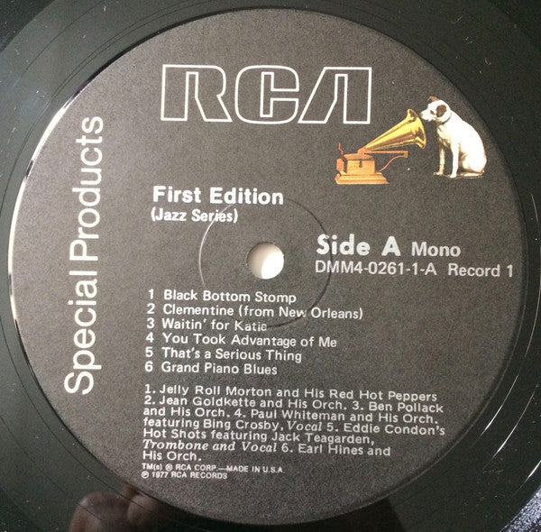 Various : Neiman Marcus First Edition Jazz Series (4xLP, Comp + Box)