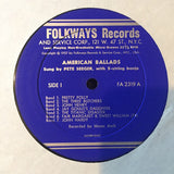Pete Seeger : American Ballads (LP, Album)