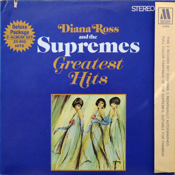 The Supremes : Greatest Hits (2xLP, Comp, RE)