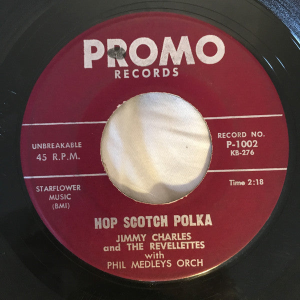 Jimmy Charles and The Revellettes* : A Million To One / Hop Scotch Polka (7", Single)