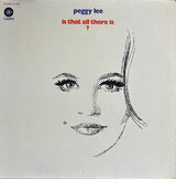 Peggy Lee : Is That All There Is? (LP, Album, Jac)