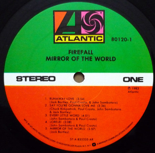 Firefall : Mirror Of The World (LP, Album)