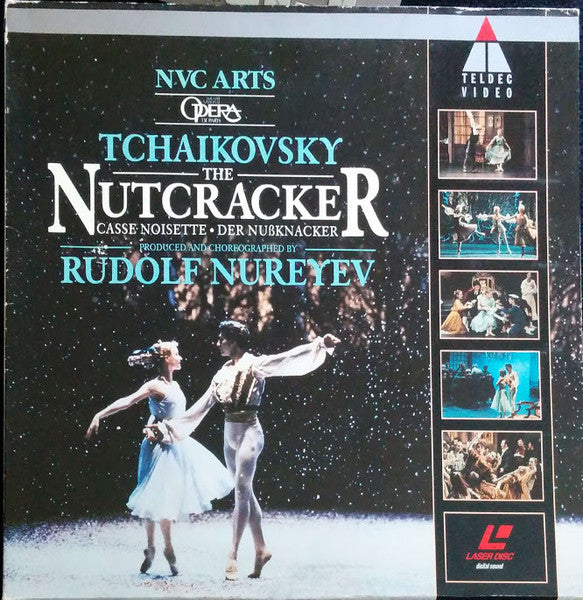 Pyotr Ilyich Tchaikovsky, Rudolf Nureyev : The Nutcracker (Laserdisc, 12", PAL)