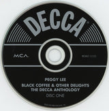 Peggy Lee : Black Coffee And Other Delights - The Decca Anthology (2xCD, Comp, RM)
