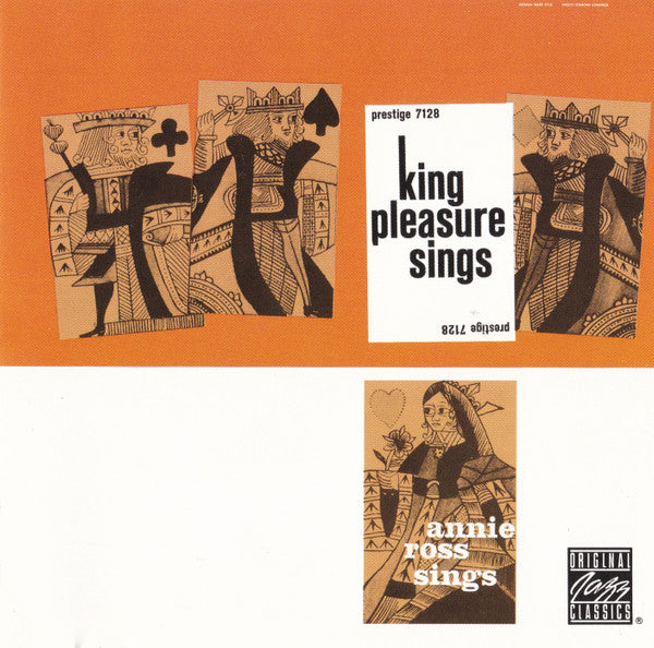 King Pleasure / Annie Ross : King Pleasure Sings / Annie Ross Sings (CD, Comp, RE, RM)