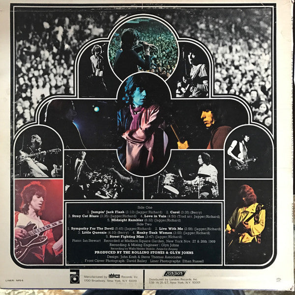The Rolling Stones : Get Yer Ya-Ya's Out (LP, Album, RE)