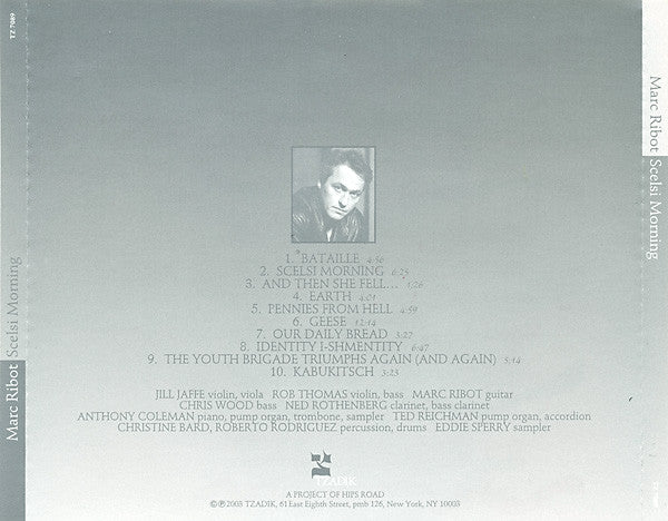 Marc Ribot : Scelsi Morning (CD, Album)