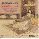 Nikolai Rimsky-Korsakov, Philharmonia Orchestra, William Boughton : Scheherazade / Russian Easter Festival Overture (CD, Album)