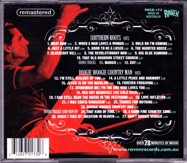 Jerry Lee Lewis : Southern Roots / Boogie Woogie Country Man  (CD, Comp, RM)
