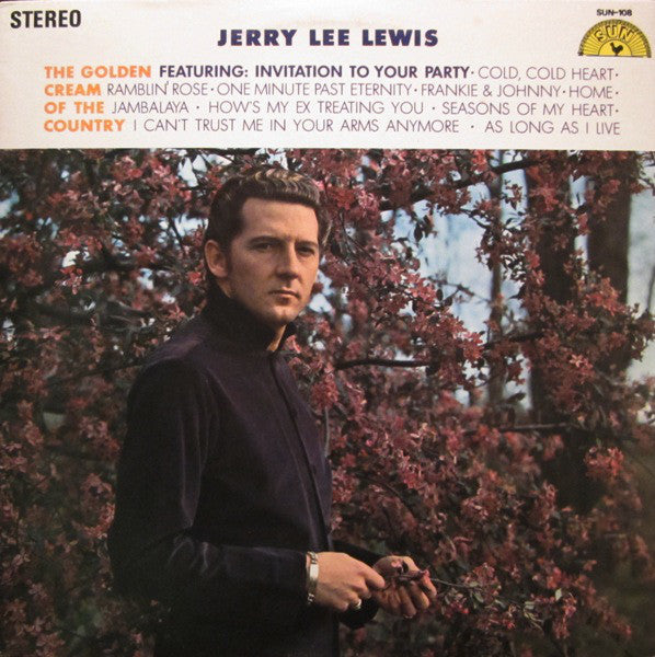 Jerry Lee Lewis : The Golden Cream Of The Country (LP, Album, Ter)
