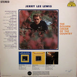 Jerry Lee Lewis : The Golden Cream Of The Country (LP, Album, Ter)