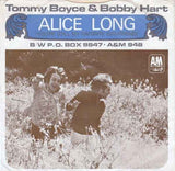 Boyce & Hart : Alice Long (You're Still My Favorite Girlfriend) (7", Single, Mono, Styrene, Ter)
