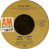 Boyce & Hart : Alice Long (You're Still My Favorite Girlfriend) (7", Single, Mono, Styrene, Ter)